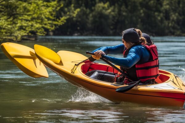 kayak re-entry steps