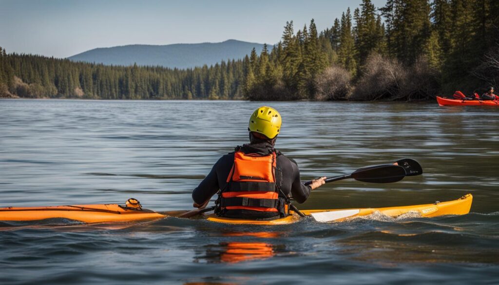 kayak self-rescue for beginners