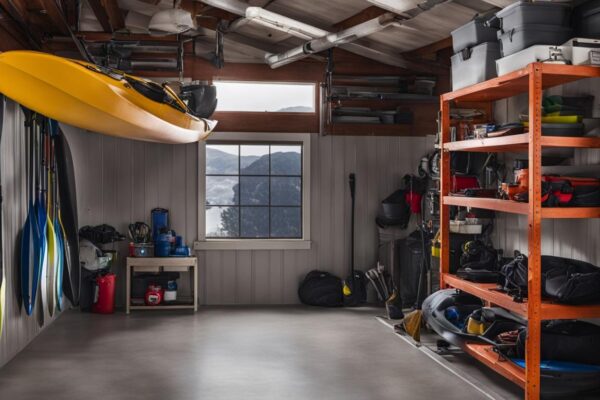 kayak storage and maintenance