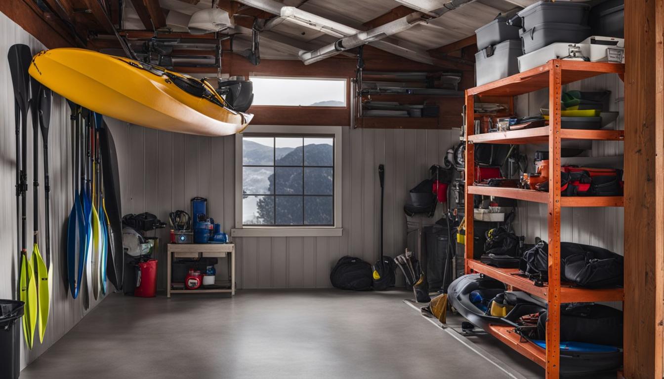 kayak storage and maintenance