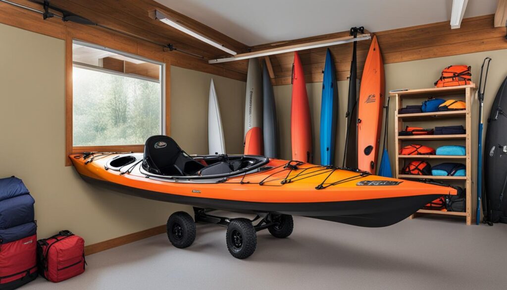 kayak storage solutions for small spaces