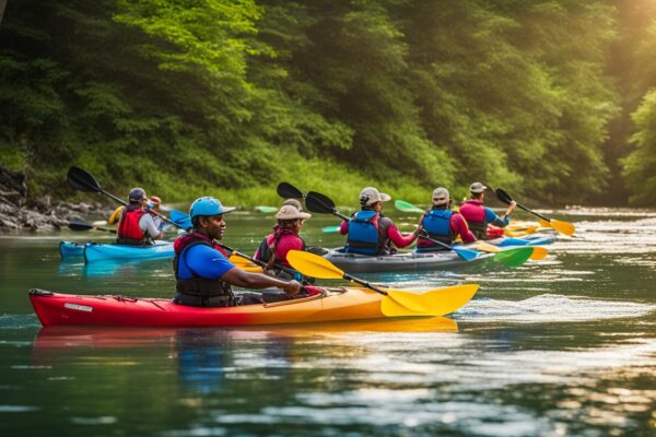 kayaking club trips