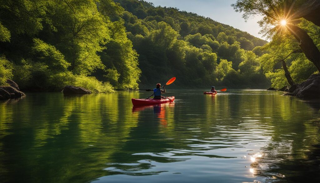 outdoor education through kayaking