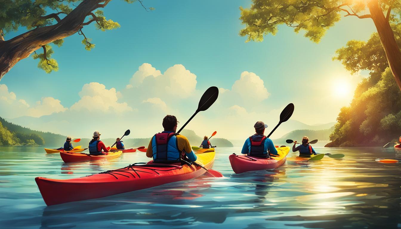 recreational kayak groups