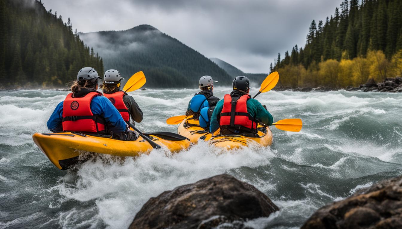 remote kayak camping safety