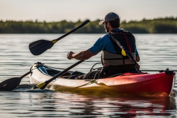 solo kayaker self-rescue