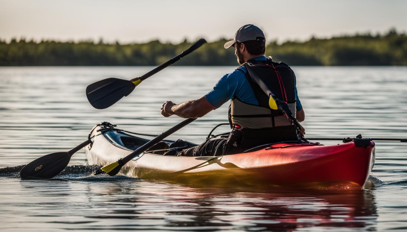 solo kayaker self-rescue