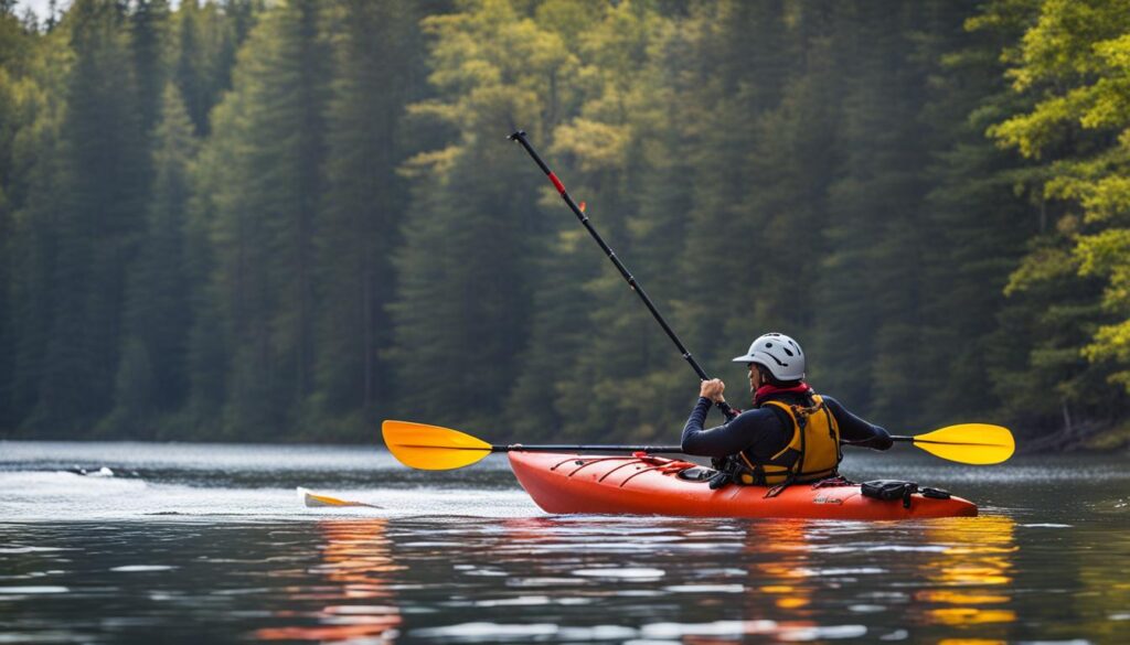 solo kayaking self-rescue gear