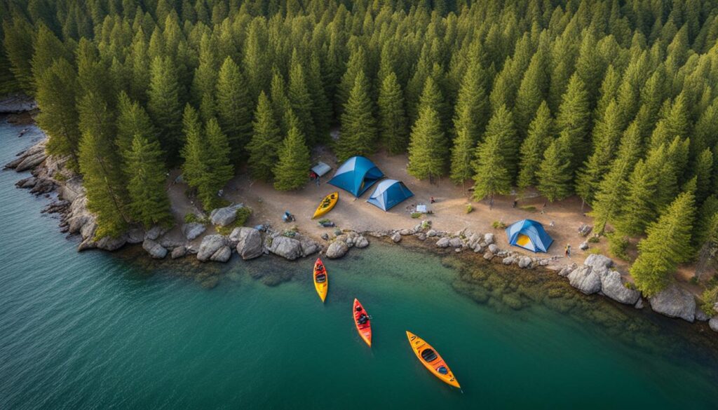 spacious kayak camping tents