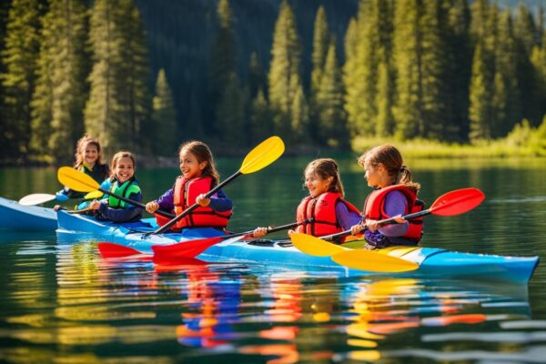 teaching kids paddle strokes