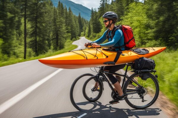 transport kayaks without roof rack