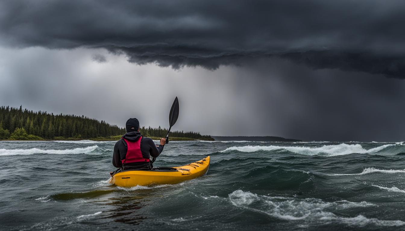 weather forecast interpretation kayaking