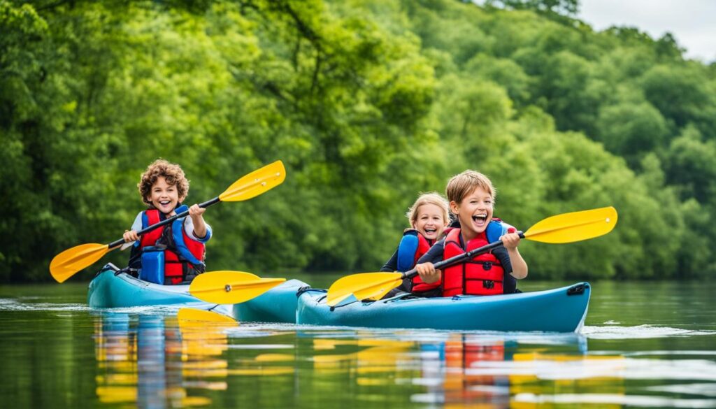Benefits of Kayaking for Kids