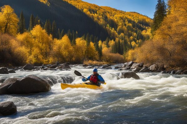 Best time for whitewater kayaking