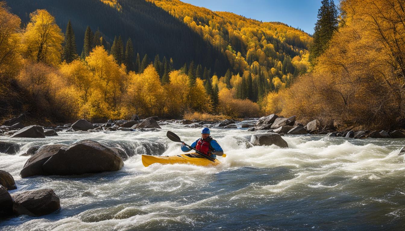 Best time for whitewater kayaking