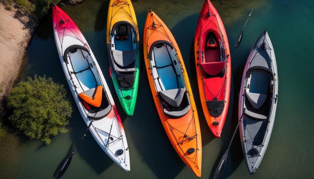 Customizable kayaks