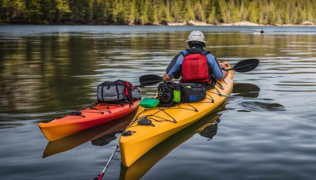 Essential safety gear for kayak fishing