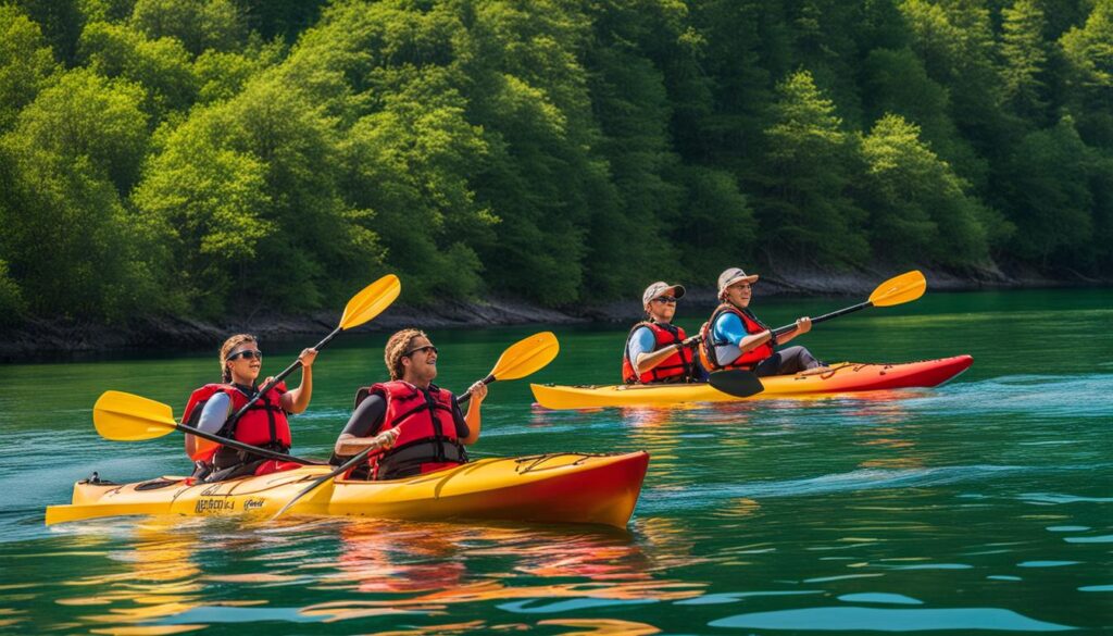 Family-friendly kayak tours