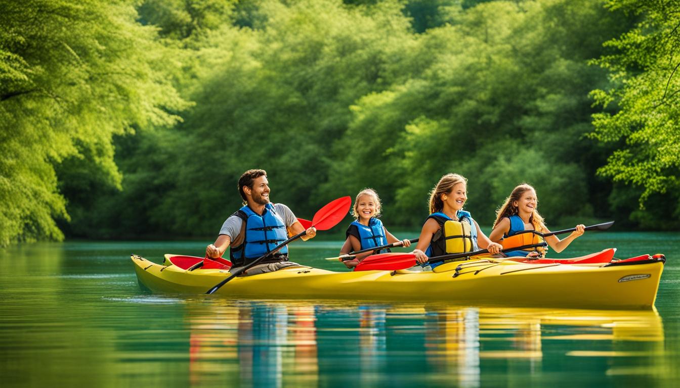 Family-friendly kayak tours