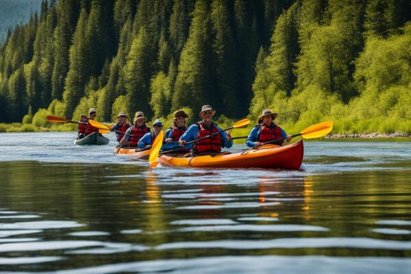 Instructor-led kayaking expeditions