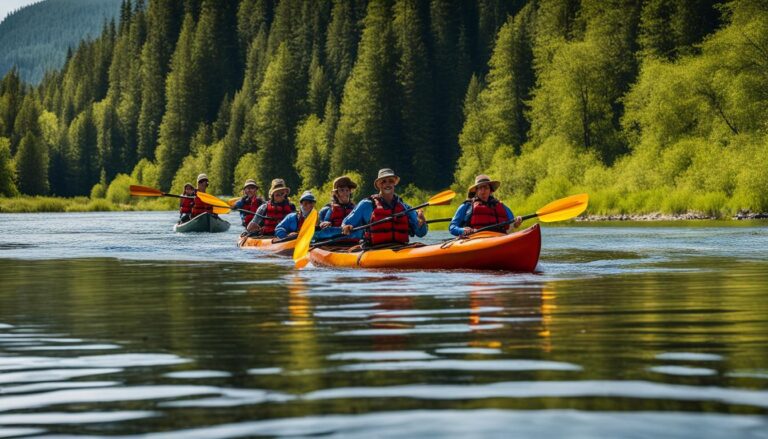 Instructor-led kayaking expeditions
