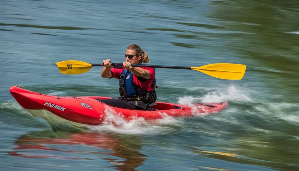 Kayak agility training image