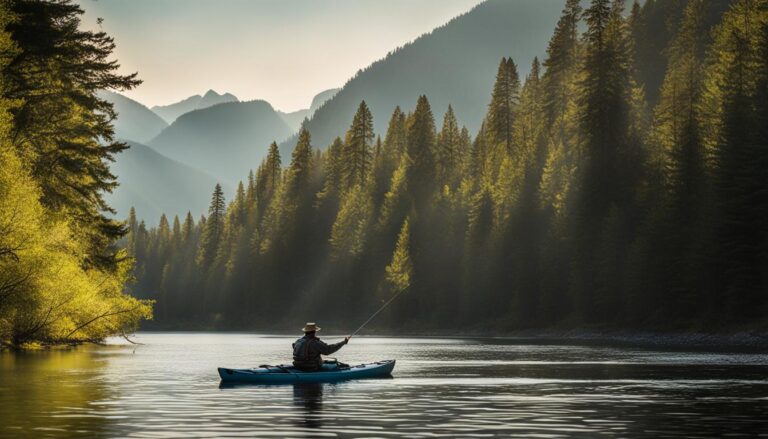 Kayak fly fishing techniques
