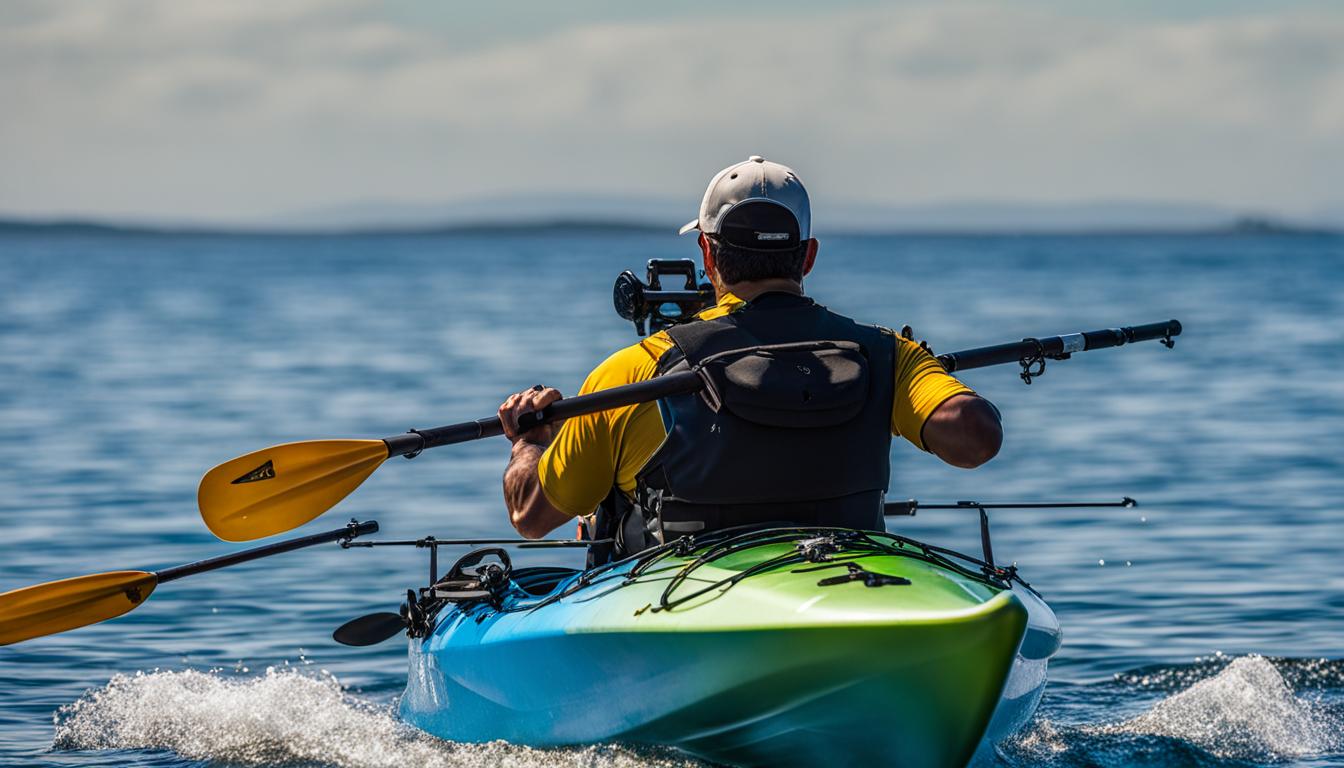 Kayak rod holders and mounts