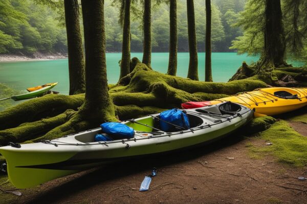 Kayak trip food storage