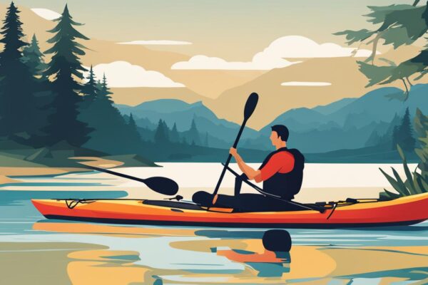 Kayaking fitness equipment