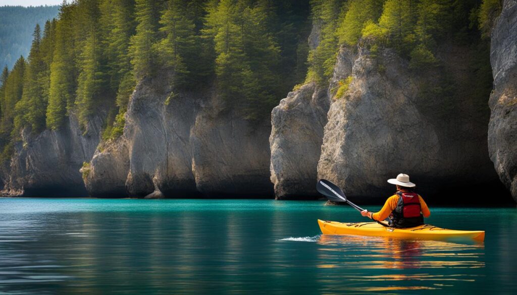 Kayaking tour