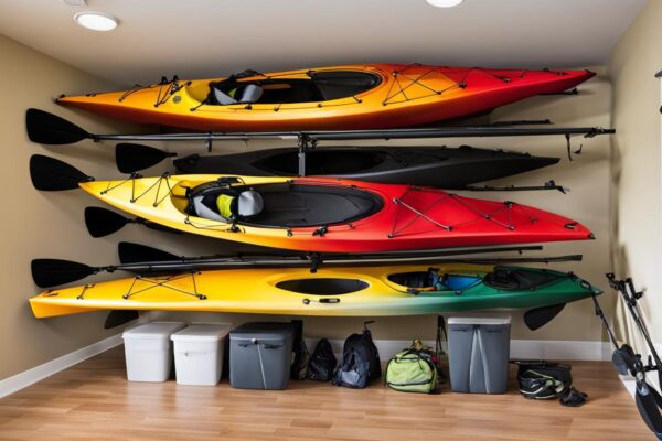 Maximizing kayak storage