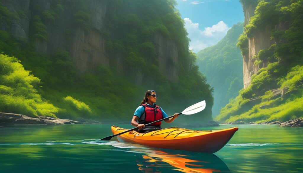 Mental preparation for kayaking challenges