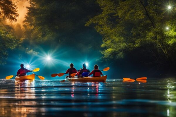 Night kayaking experiences