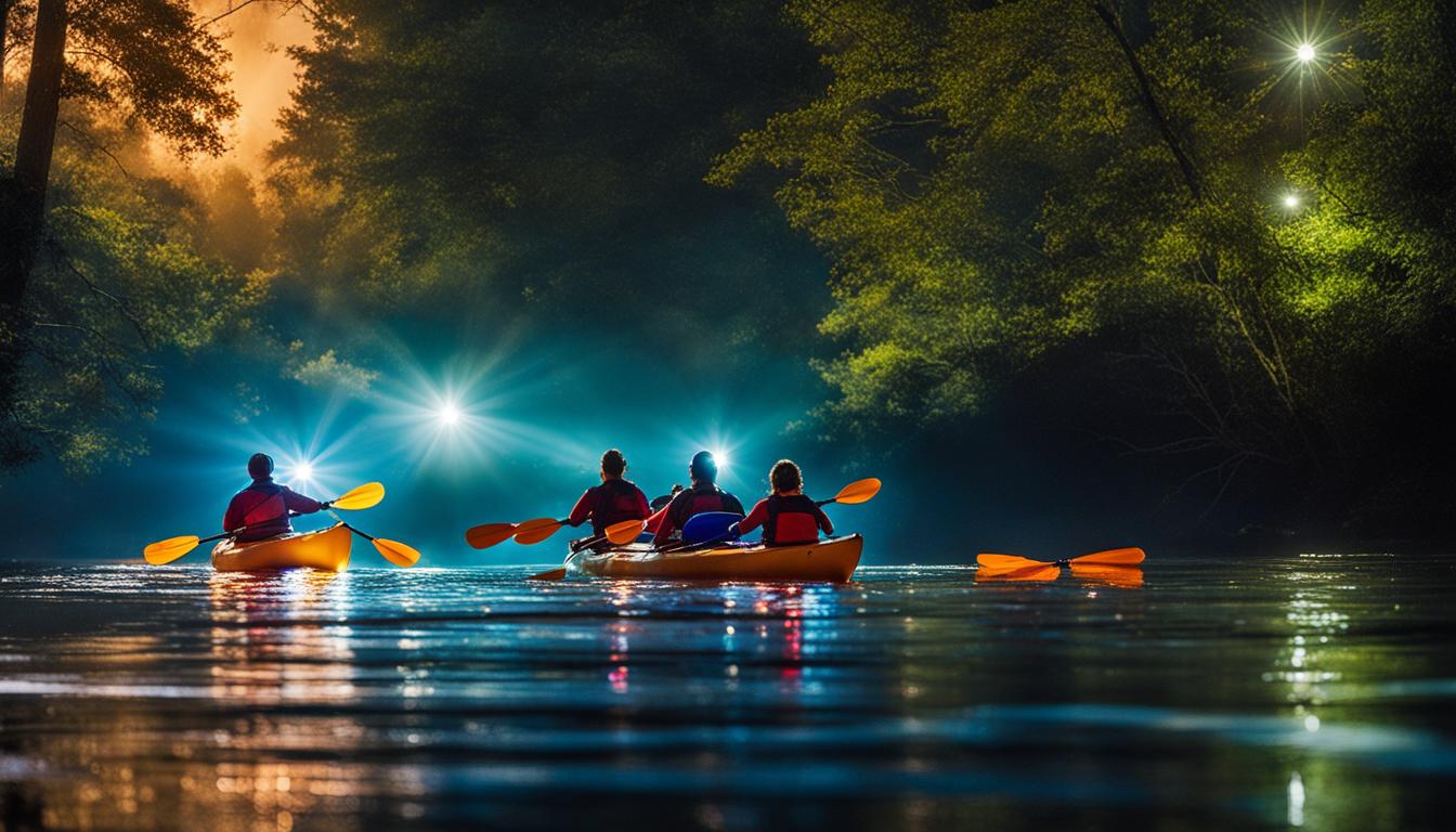 Night kayaking experiences