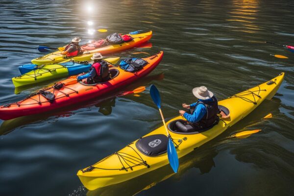 PFD buoyancy for kayakers