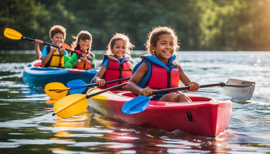 Personalized kayaking styles for children