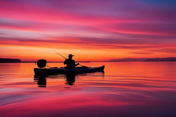 Prime kayak fishing times