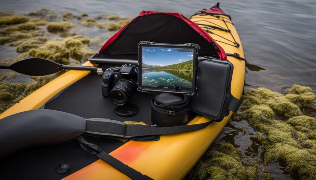Protecting camera equipment on kayak trips