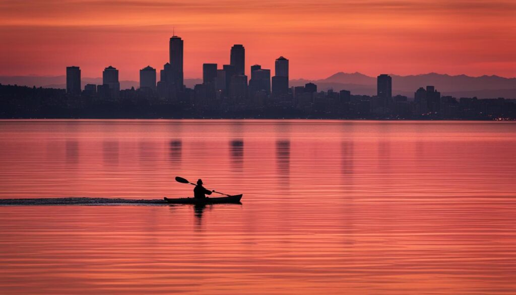 Seattle sea kayaking