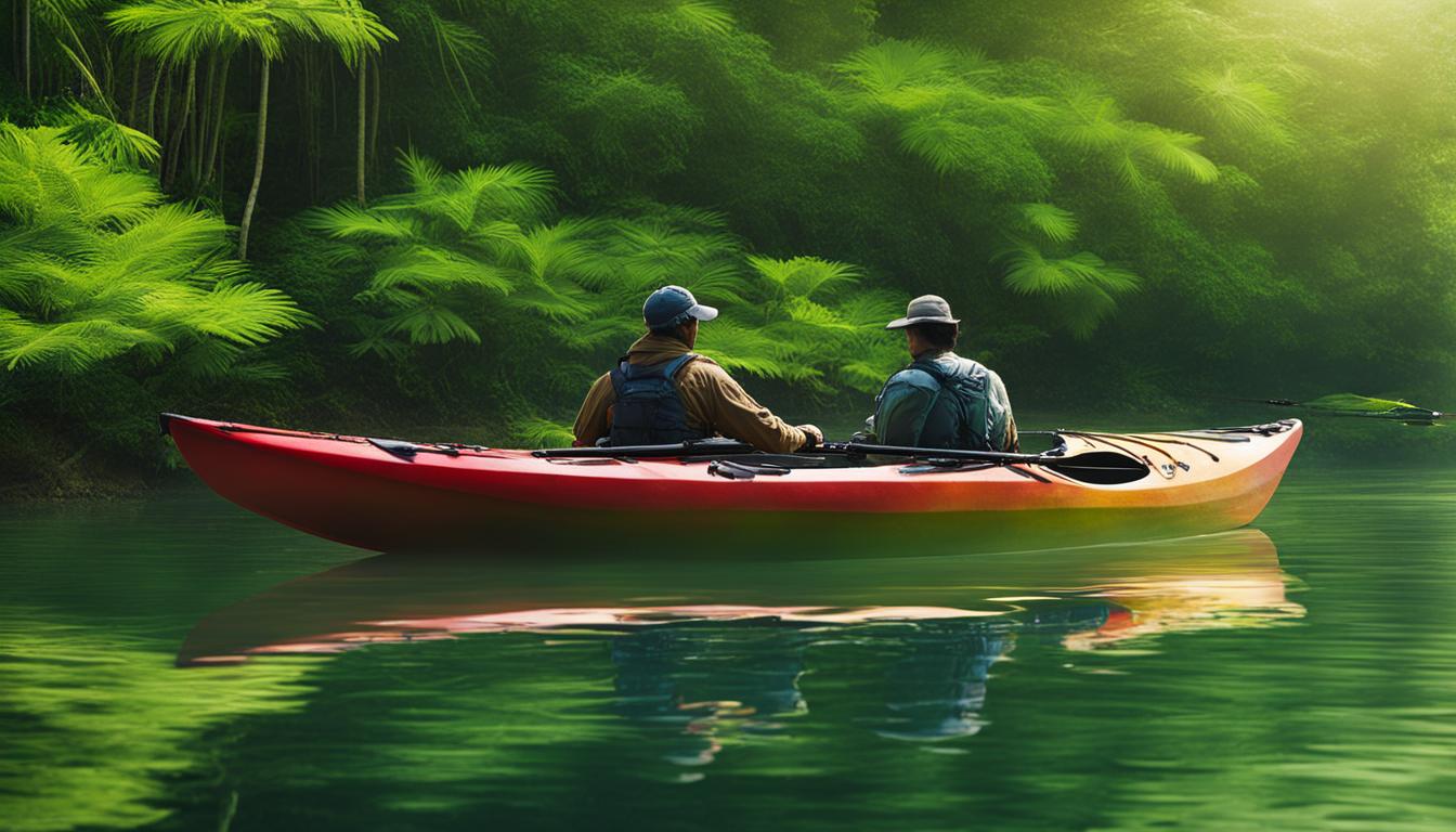 Shallow water kayak fishing strategies