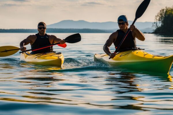 Swimming for kayak strength