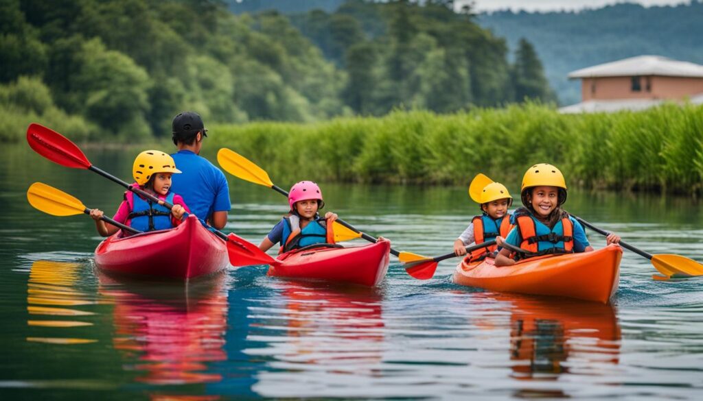 child-friendly kayaking methods