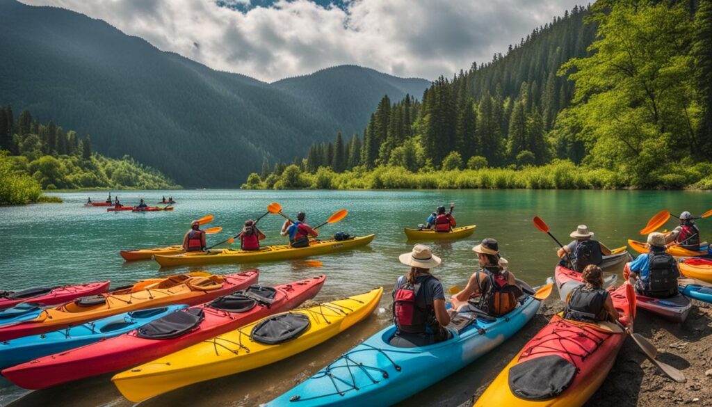 community kayaking festivals and social events