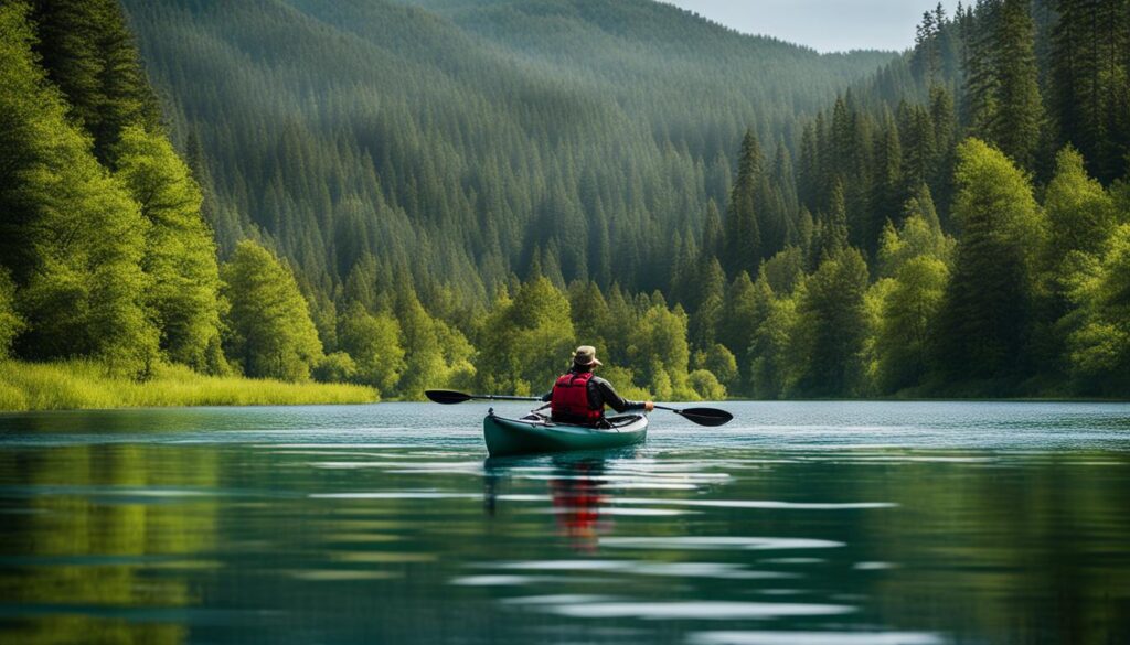 effective fly fishing from a kayak