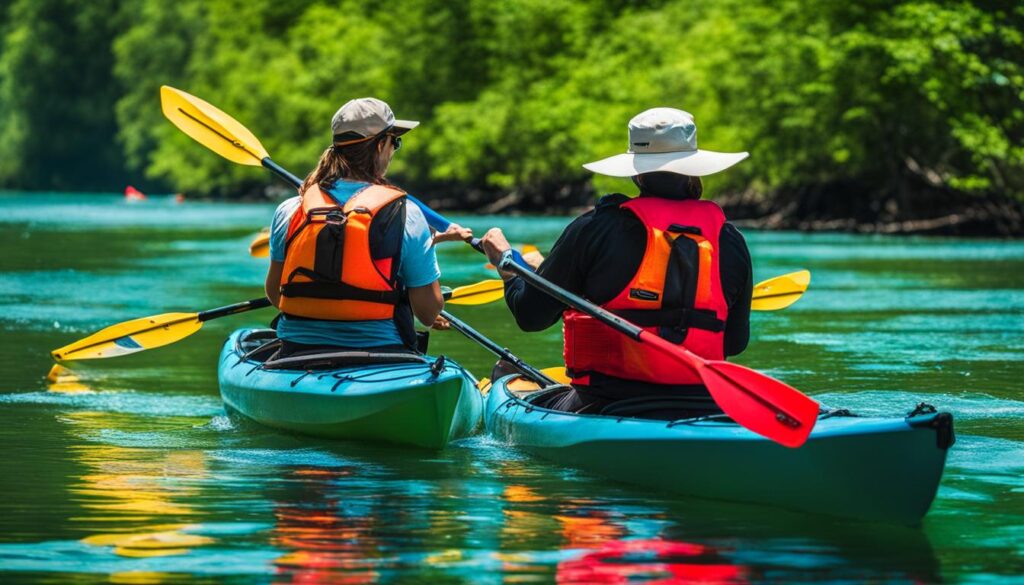 environmental initiatives in kayaking communities