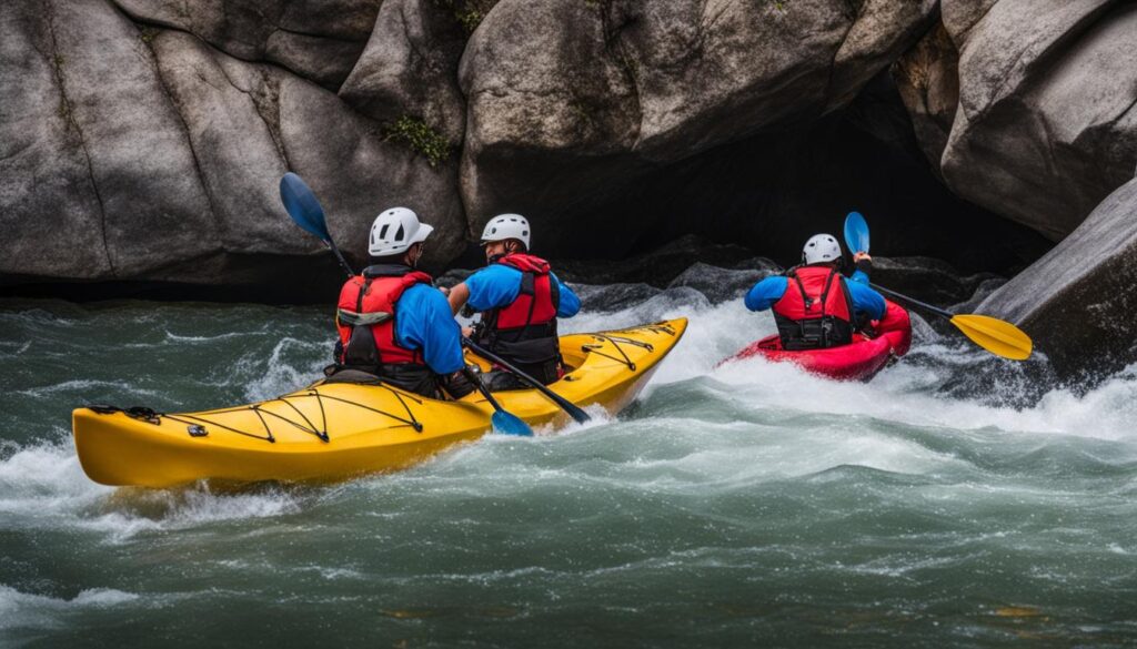 foot entrapment in whitewater kayaking