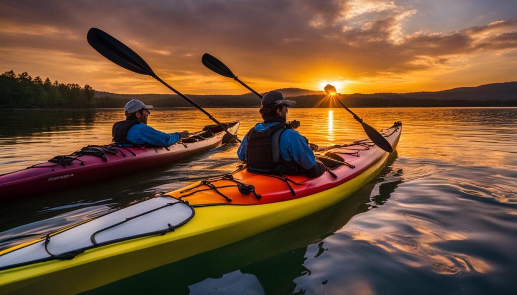 getting a discount on a new kayak