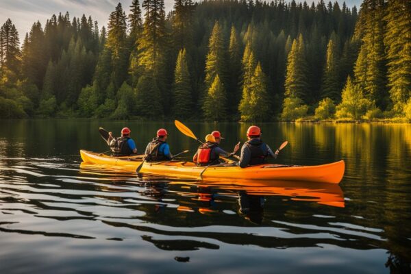 group kayak camping tips