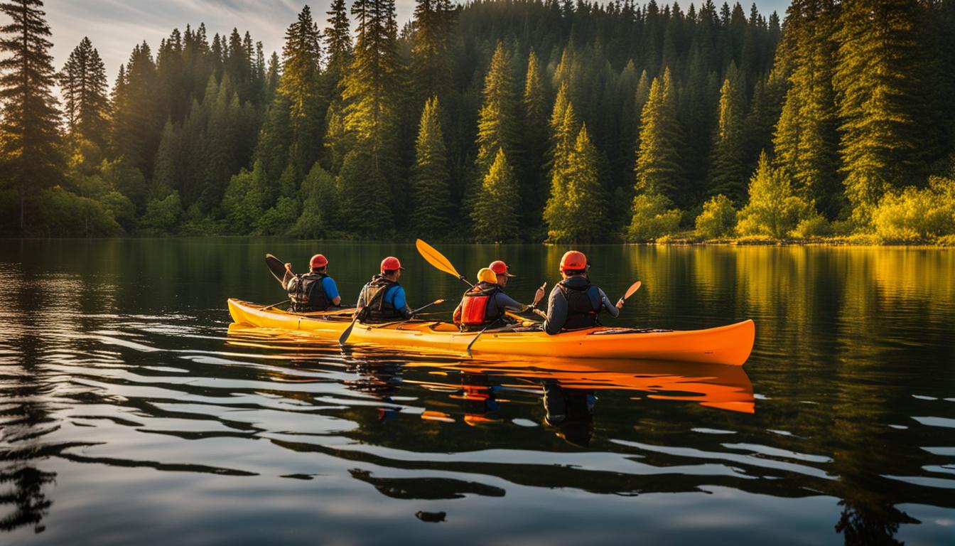 group kayak camping tips